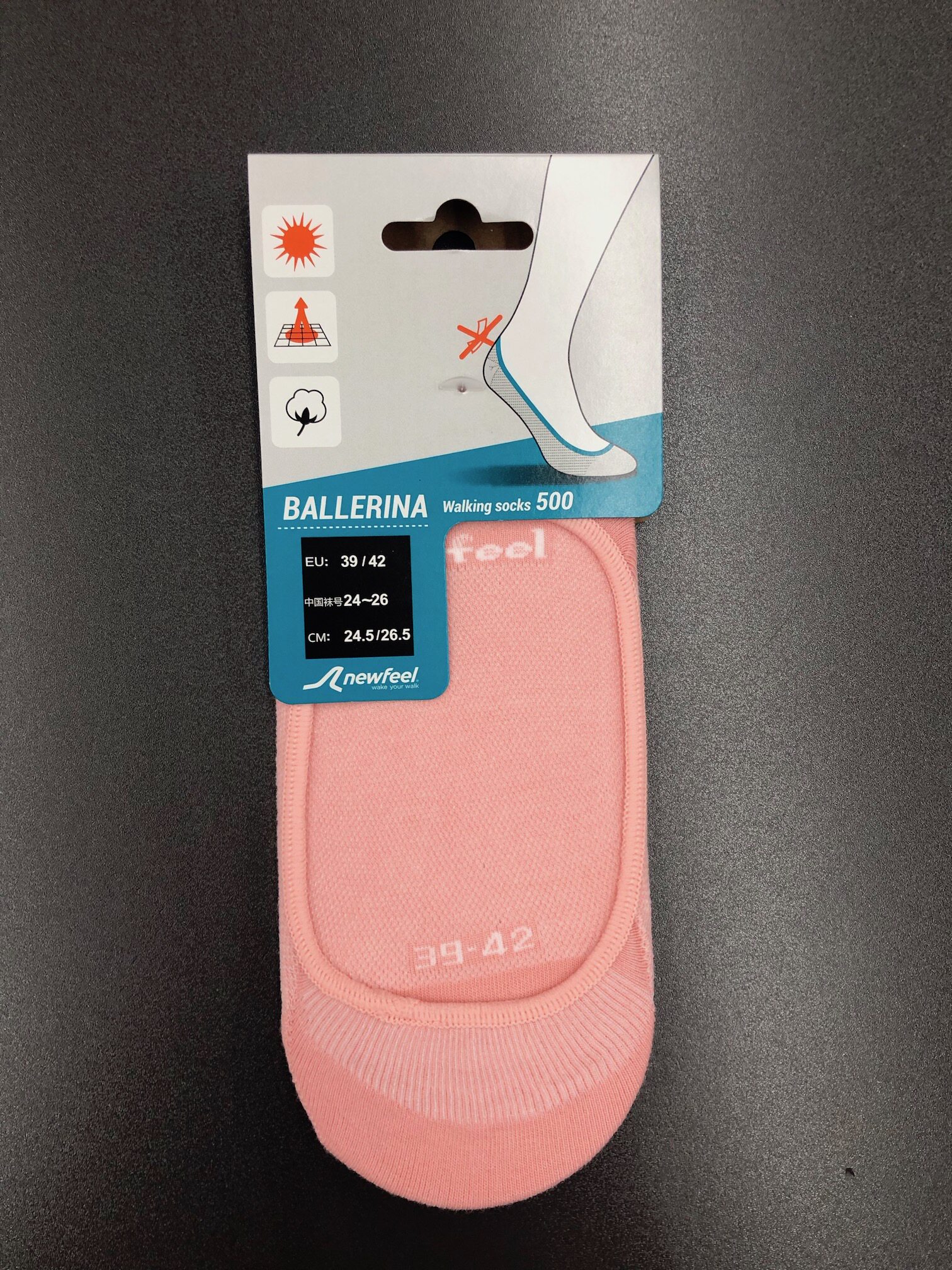 官网正品迪卡侬 正品 女款步行运动隐形舒适透气防滑船袜子带硅胶|msdalam kategori Pakaian Dalam/seluar dalam lelaki/tracksuit, Sock/bottoming stoking/stoking/kaki sarung kaki - dari Buy2taobao.com untuk memberikan perkhidmatan ejen Taobao profesional membeli