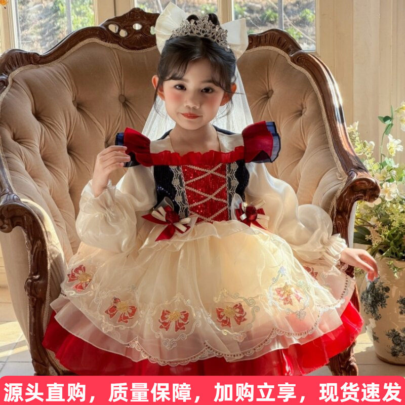 白雪公主长袖洛丽塔裙图片