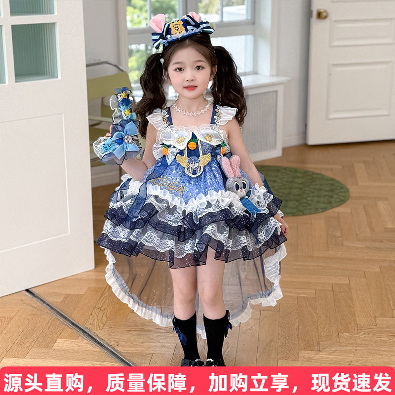 兔子警官洛丽塔裙全套#价美质优#图片