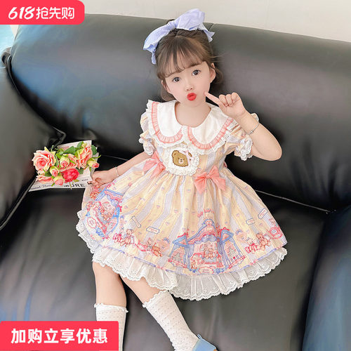 甜美小熊洛丽塔连衣裙正品保障