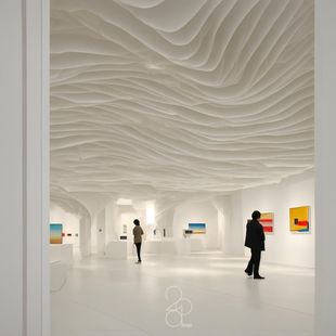 Drop Paper 法国纹理纸法理纸理法纸肌理 A级阻燃阻燃布灯光装饰