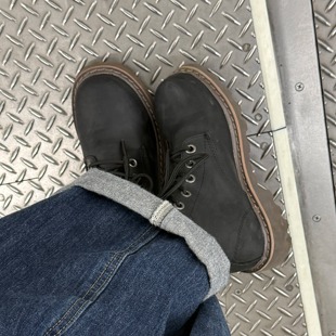 靴短靴机车中筒马丁靴男女款 工装 Em休闲街头牛皮复古大头鞋 Hello