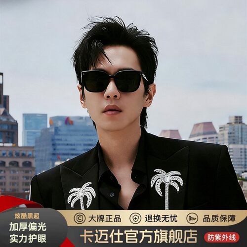 明星同款护眼偏光开车潮男士墨镜