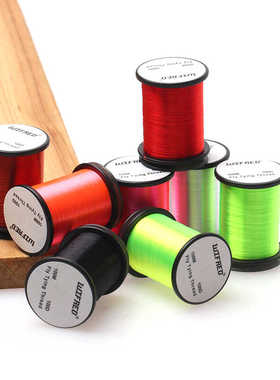 Wifreo现货100D飞蝇绑制线微弹力 8色 100米装 标准线轴