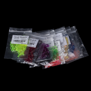 若虫皮超薄透明毛钩黄鱼钩背皮 Scud Stratch 手工钩 6mm宽