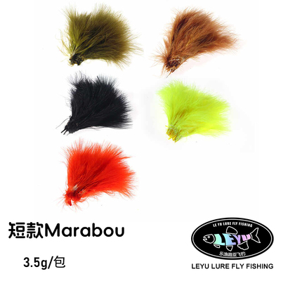 羽毛新款血管绒飞蝇钩乐渔