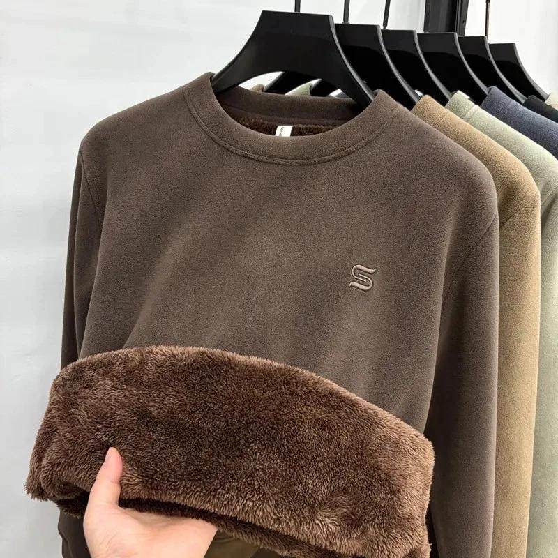 广秀绅度男装优品小铺冬季特厚保暖寒冬卫衣奥粒绒法兰绒加厚圆领,运动服/休闲服装,健身套装,淘宝优惠券,粉丝福利购,淘宝优惠卷
