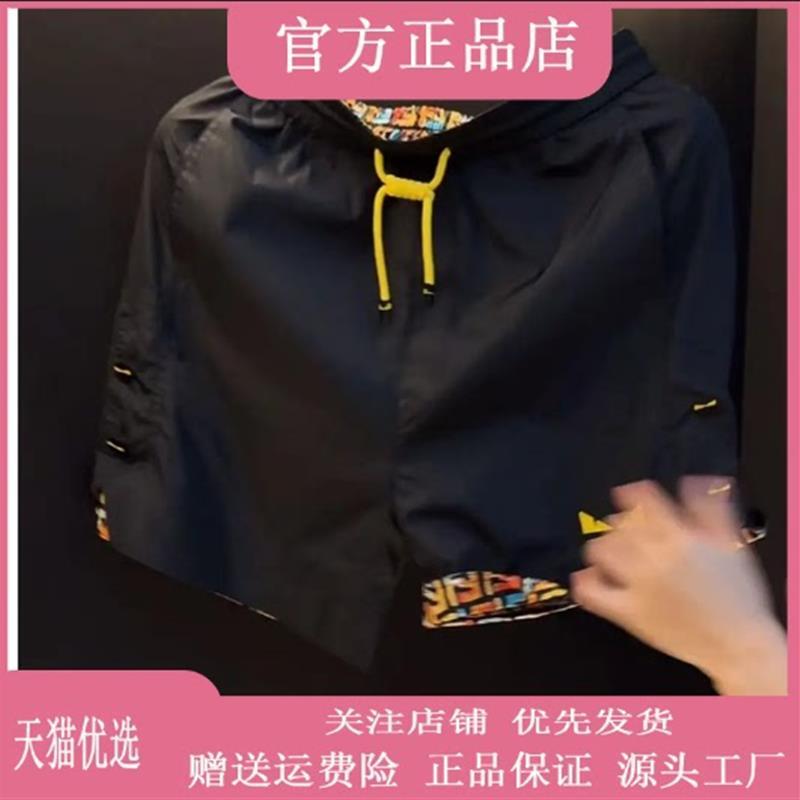 云枢优衣馆LMVQ2026夏季潮牌欧货男士短裤五分透气薄直筒沙滩裤