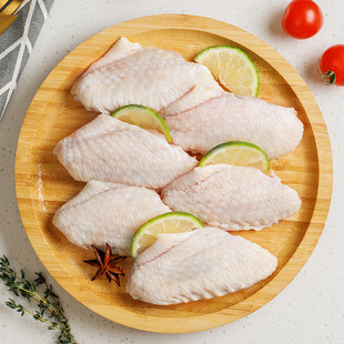 华英生鲜 单冻鸡翅中1kg新鲜冷冻生鲜鸡翅中翅烧烤食材可红烧