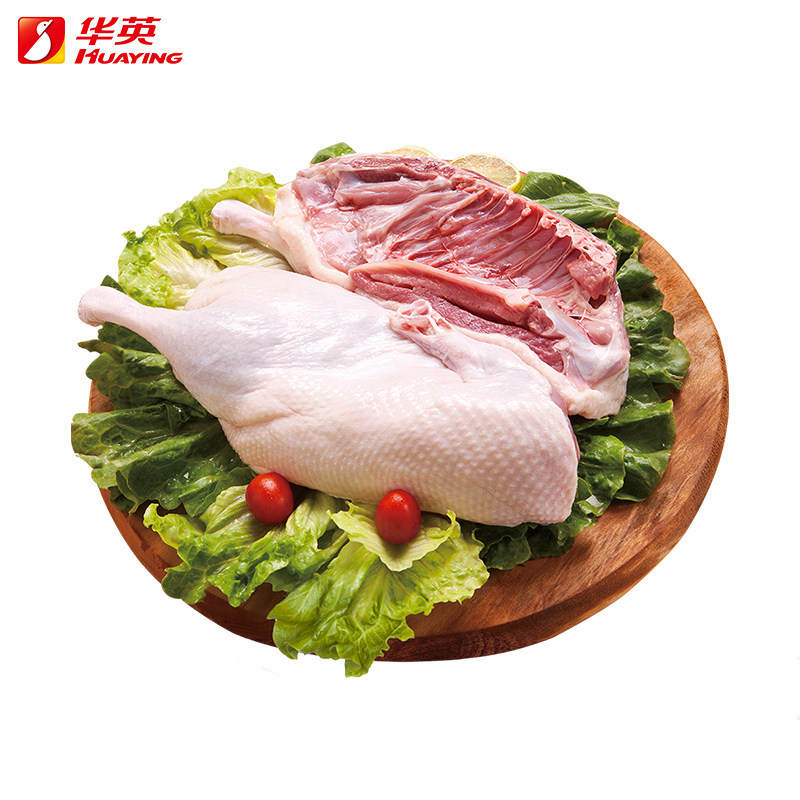 华英生鲜鸭子半片鸭700g半只嫩鸭新鲜冷冻鸭货食材鸭肉带鸭腿批发|ruв категории водной мясо/свежие фрукты и овощи/еда, сырое мясо/мясо, утиный класса, утятина - от Buy2taobao.com для оказания профессиональной услуги покупки агента Taobao