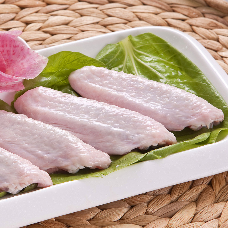 华英精切大鸭翅中4斤新鲜鸭翅冷冻鸭货生鲜卤肉烧烤食材翅中鸭肉
