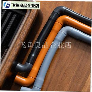 茶盘排水管弯头90度顺弯大口径转接头I硅胶软管配件茶台下水管接,