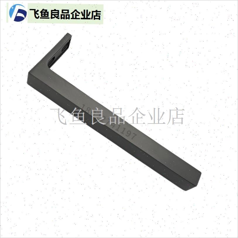 无边框淋浴房玻璃门七字拉扞不锈钢浴室隔N断固定卡玻璃支撑杆配,