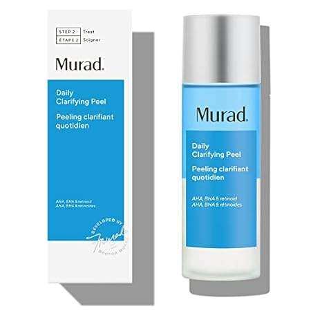murad daily clarifying peel – exfoliating peel solution –
