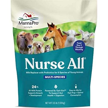 Manna Pro Nurse All Multi-Species Milk Replacer| Great f