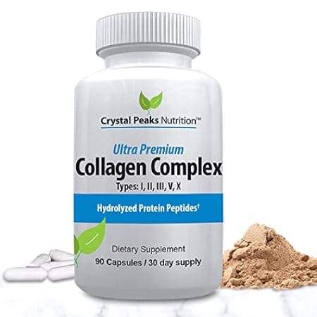 CRYSTAL PEAKS NUTRITION Collagen Peptide Pill(Types I， I