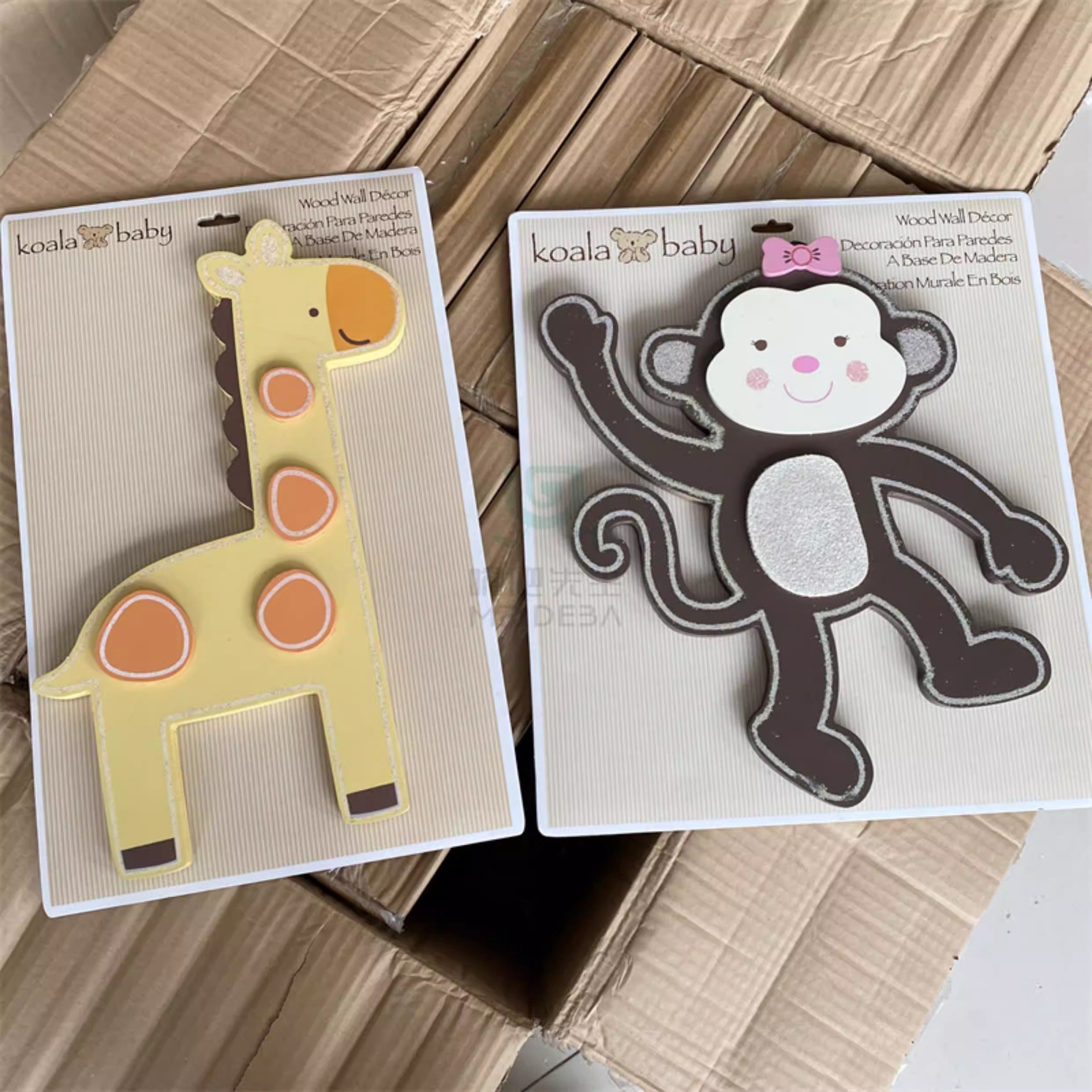 清！墙贴木质卡通动物 木质墙面装饰可爱儿童房间装饰画,居家日用,居家日用套装,淘宝优惠券,粉丝福利购,淘宝优惠卷