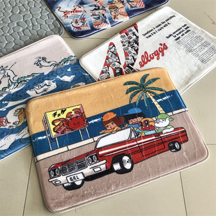 地垫  大尺寸入户门垫子防滑吸水卫生间厨房