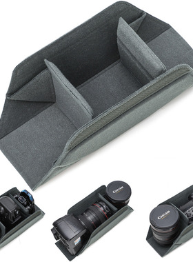 数码相机包单反收纳包防震抗摔加厚内胆包收纳袋相机袋内胆隔断包