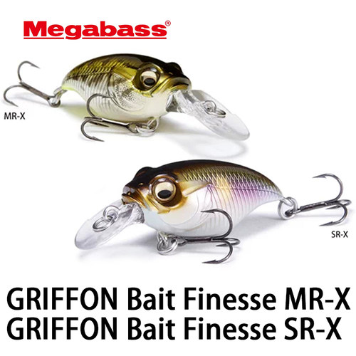 Megabass GRIFFON BAIT FINESSE MR-X/SR-X路亚饵小胖子小恶魔
