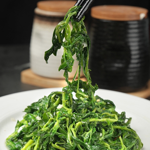 速冻枸杞芽菜1包新鲜枸杞芽凉拌上汤冷冻食用枸杞芽尖商用半成品