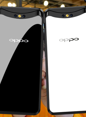 适用oppofindx手机壳升降滑盖x2prox3全包x5x6x7x8简约Reno13/12/11/10/9/8钢化玻璃小众保护套超好看情侣款