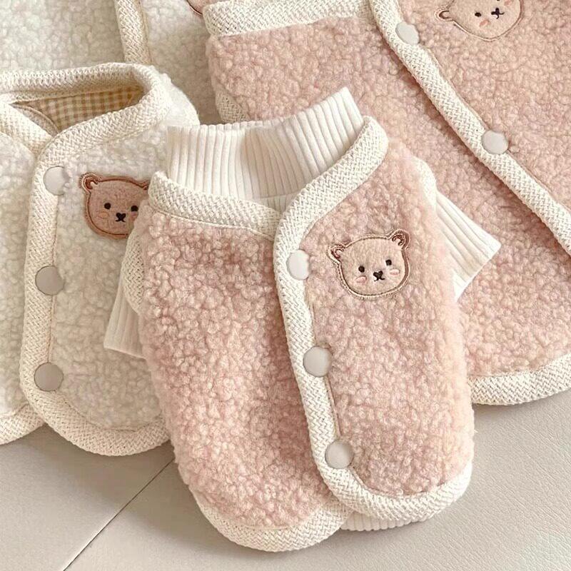 马尔济斯狗狗专用衣服约克夏马甲小背心秋冬季冬天打底衫棉衣幼犬图片