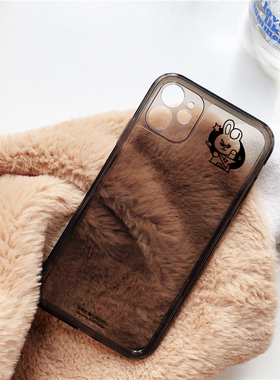 韩国BTS防弹少年团BT21苹果14promax软胶手机壳iPhone13全包防摔11保护套苹果12软壳iPhone15透黑色tpu保护壳