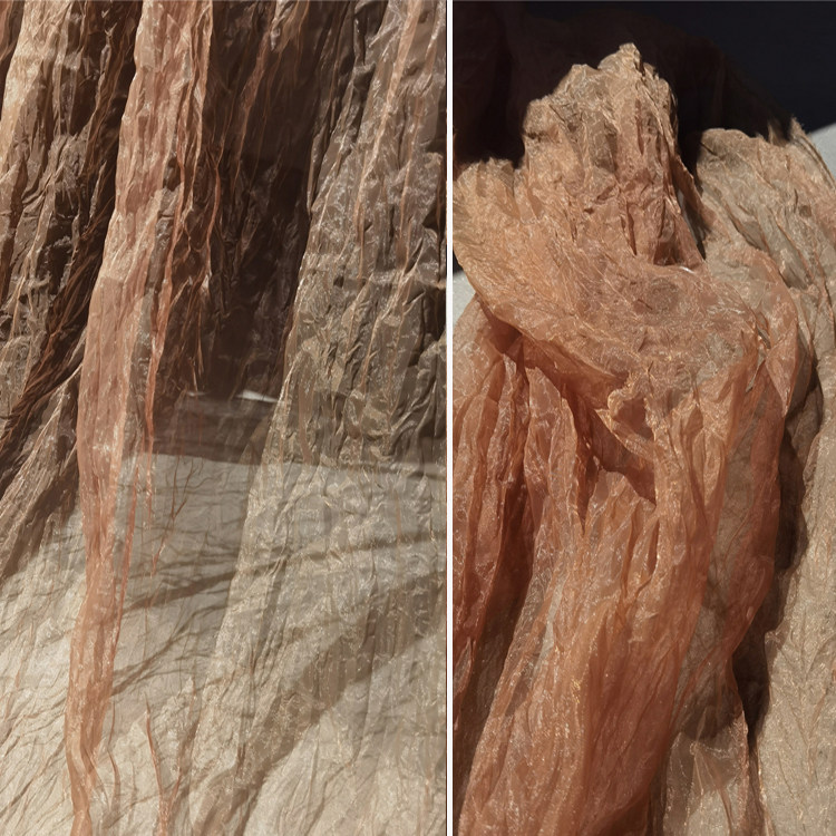 网纱布料油尽灯枯肌理纱 设计时尚拍照背景布柔软纱薄纱蕾丝面料