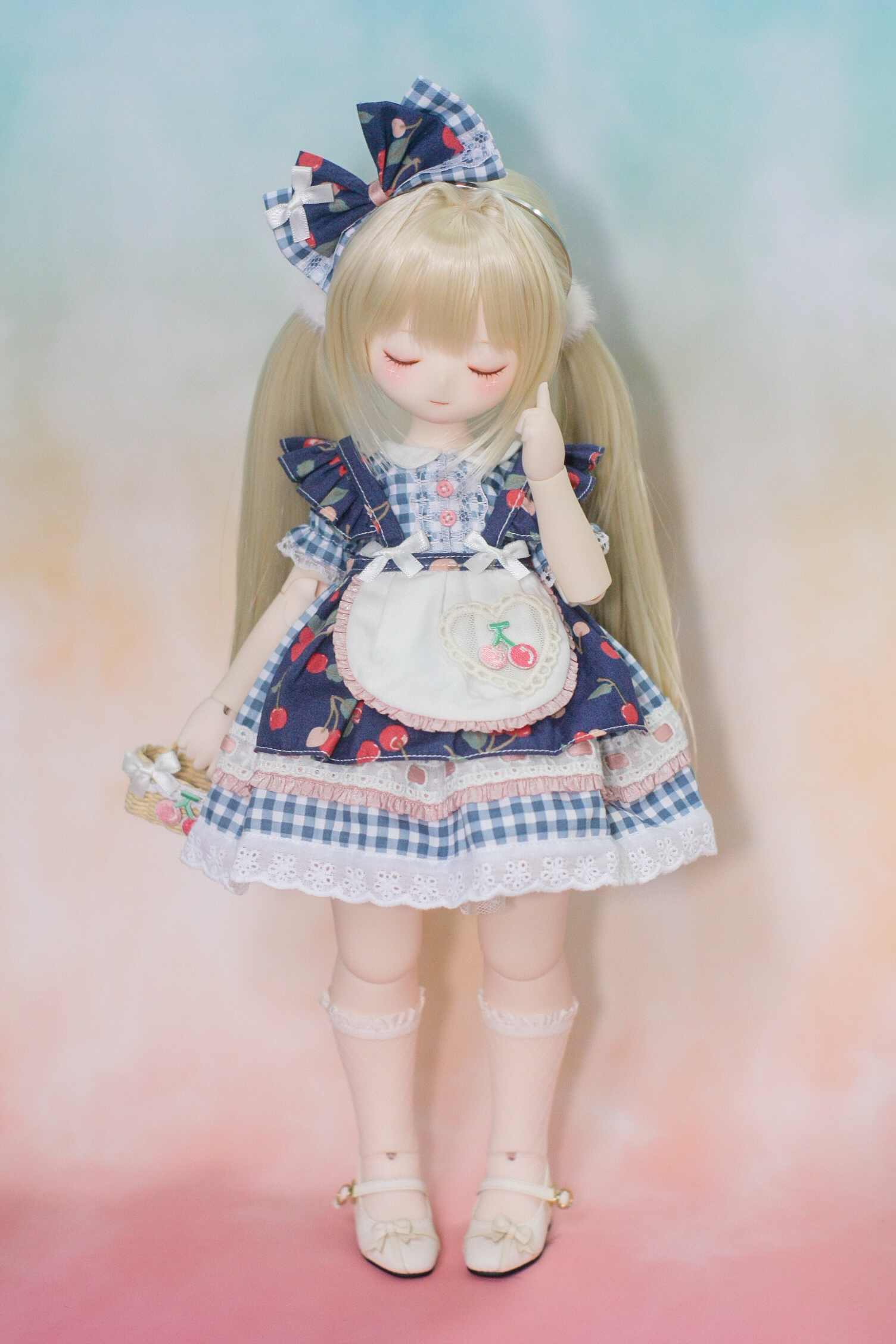 熊妹兔豆豆普四4分bjd手作娃衣
