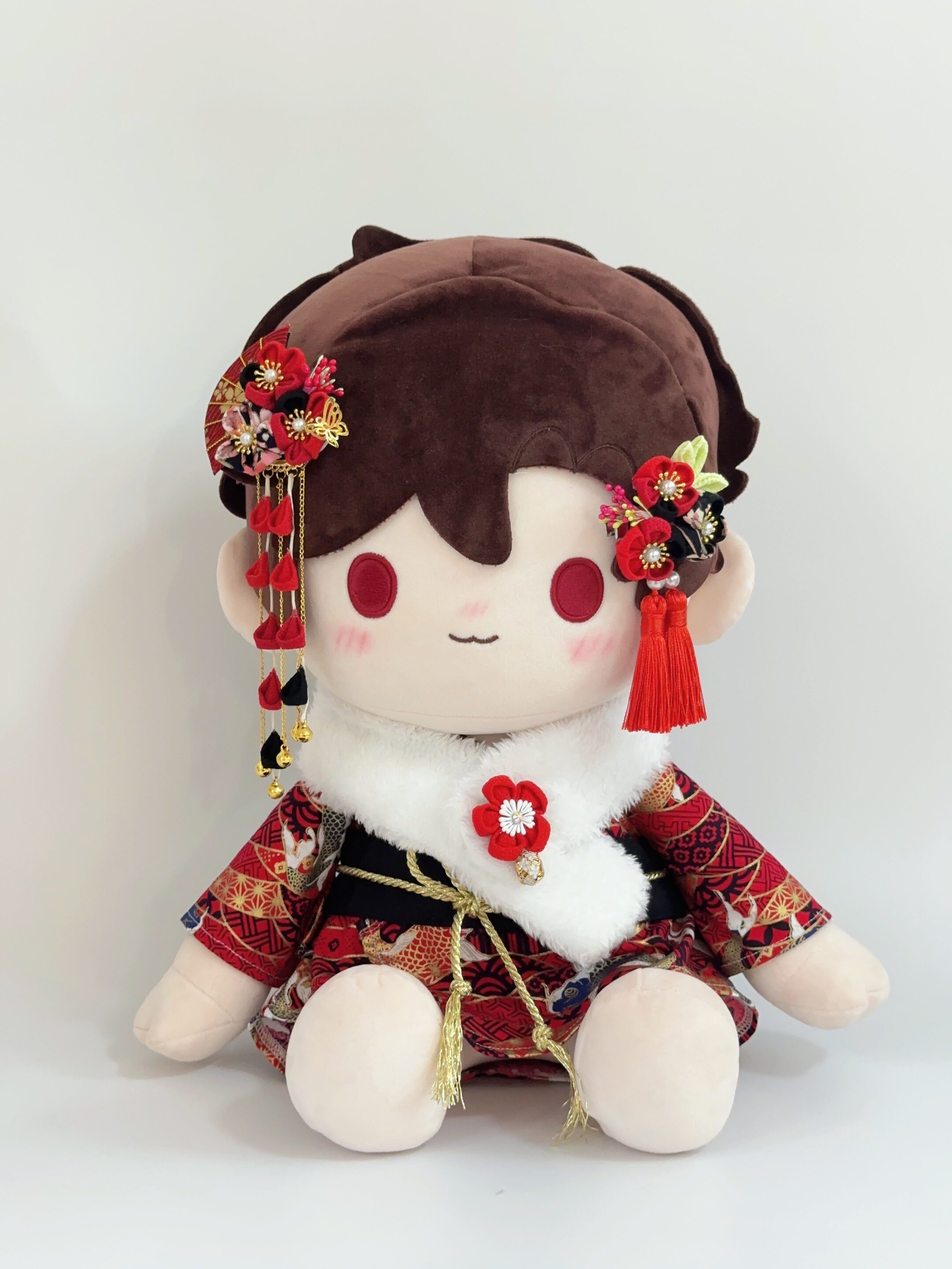春田格子手作一番赏娃衣和服