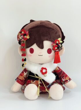 春田格子手作一番赏娃衣和服