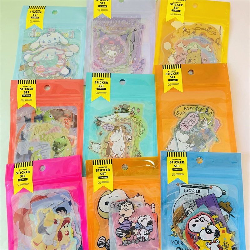 现货日本正品chiikawa限定款 三丽鸥贴纸玩具 牡蛎宝宝卡通贴纸包