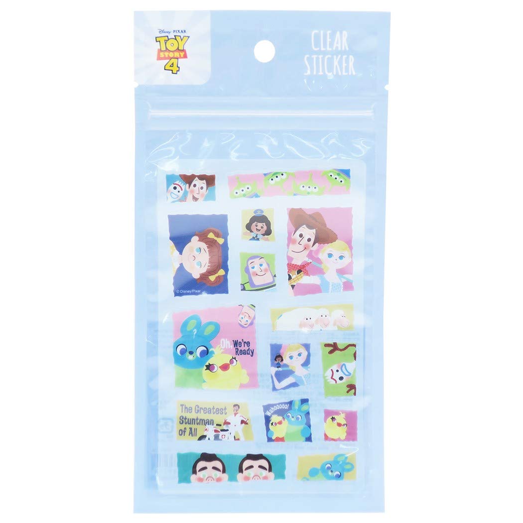 日本Disney正品Toystory玩具總動員 透明貼紙