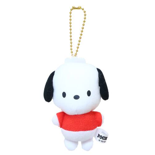 日本Sanrio正品PC狗Pochacco 毛絨公仔匙扣包掛件Collection