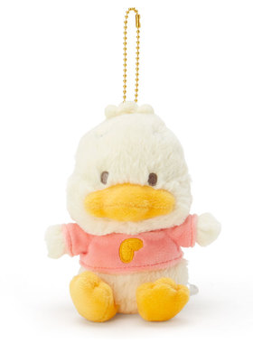 日本Sanrio正品AP鴨Ahiru No Pekkle 毛絨公仔包包掛件禮物(森)