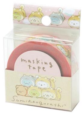 日本SanX正品Sumikko Gurashi角落生物12米膠紙膠帶15mm SE53104