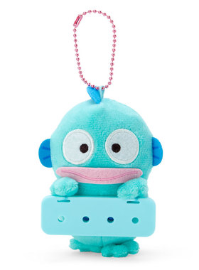 日本Sanrio正品Hangyodon海怪 毛絨公仔匙扣包掛件(My Pachirun)
