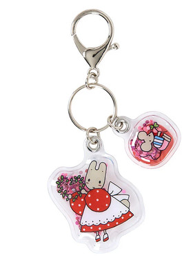 日本Sanrio正品Marron Cream兔媽媽 匙扣包掛件(Retro)