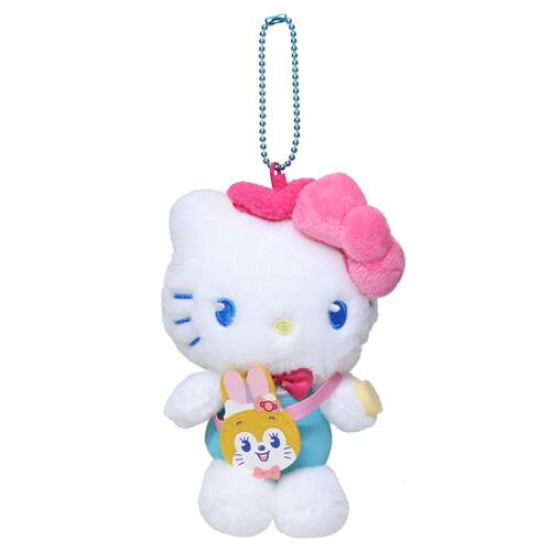 日本Sanrio正品Hello Kitty 毛絨公仔匙扣包掛件Kuppy Ramune