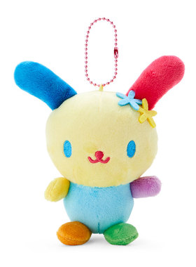 日本Sanrio正品Usahana花兔 毛絨公仔匙扣包掛件(定番)