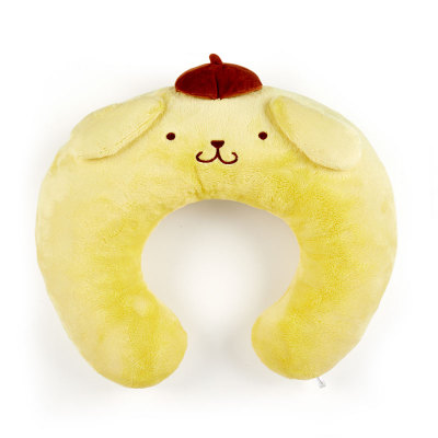 日本Sanrio正品Pompompurin布甸狗 U形坐墊靠墊Cushion