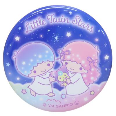 日本Sanrio正品Littletwinstars雙子星 襟章Vintage Retro
