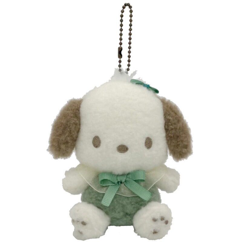 日本Sanrio正品PC狗Pochacco 毛絨公仔匙扣包掛件(Ribbon)