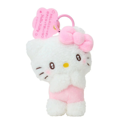 日本Sanrio正品Hello Kitty 毛絨公仔匙扣包掛件Ranking