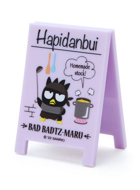 日本Sanrio正品Badtz Maru酷企鵝XO 招牌型封口夾收納夾(餐廳)