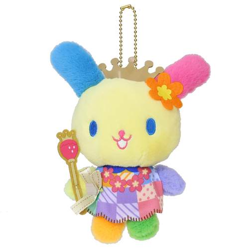 日本Sanrio正品Usahana花兔 毛公仔匙扣包掛件FRAGARIA MEMORIES