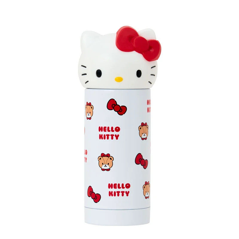 日本Sanrio正品Hello Kitty 不鏽鋼保溫水壺杯360ml (Face)