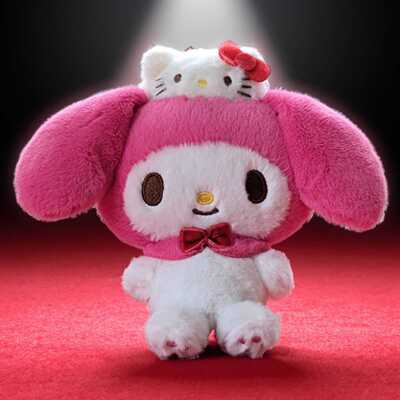 毛絨日本正品公仔匙扣包Sanrio