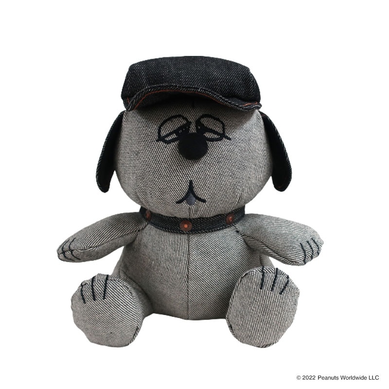 日本正品Snoopy史努比 Edwin牛仔布公仔禮物擺設olaf
